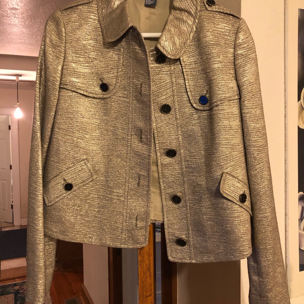 Gold blazer